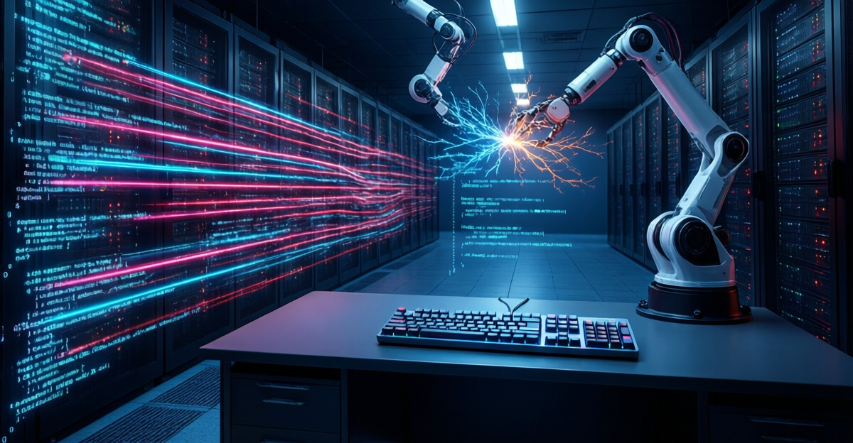 The Great AI Coding Shift: 43 Million Pull Requests Per Month - Are Human Developers Becoming Obsolete?